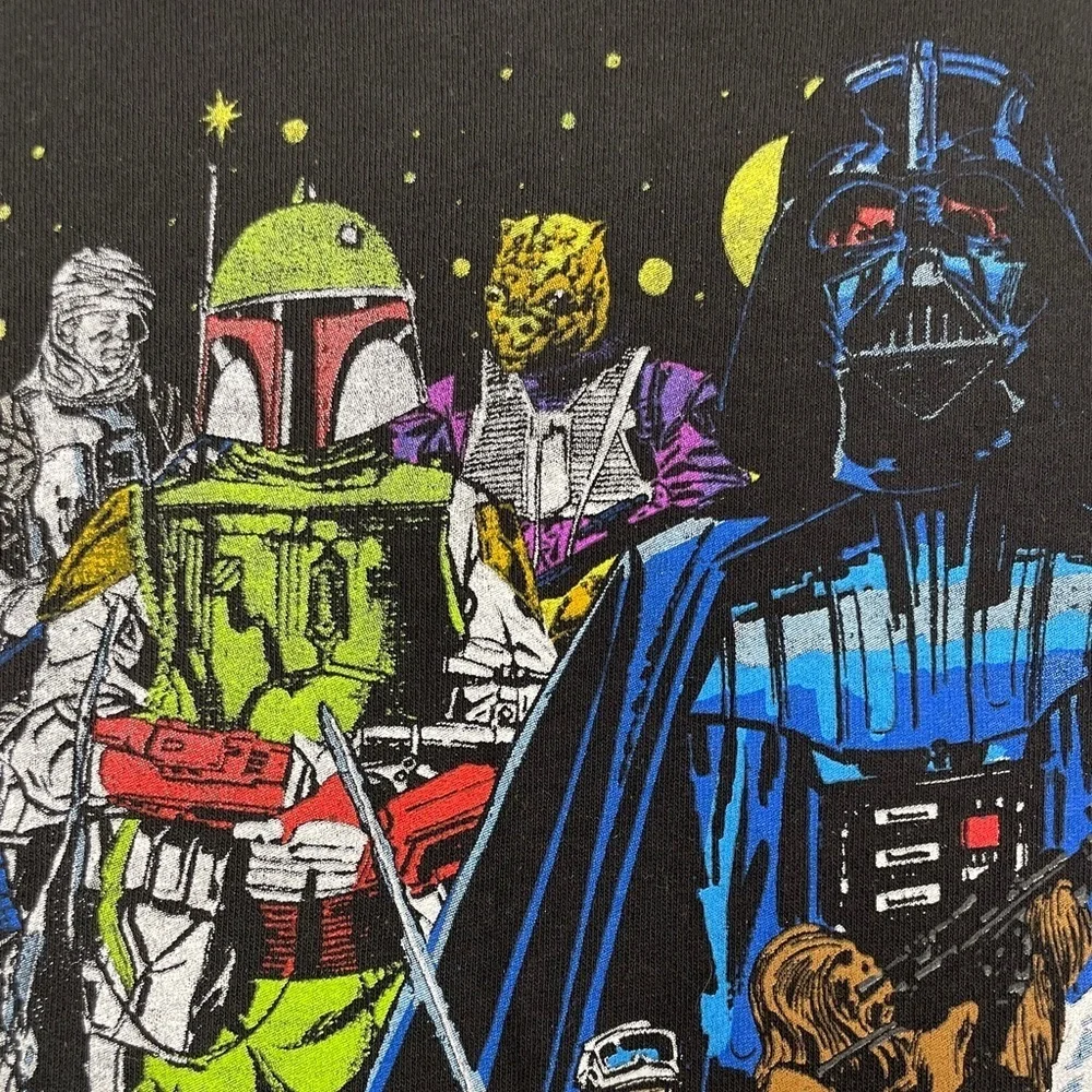 Star Wars Empire Strikes Back Darth Vader Luke Skywalker graphic t-shirt - XL - Picture 5 of 7